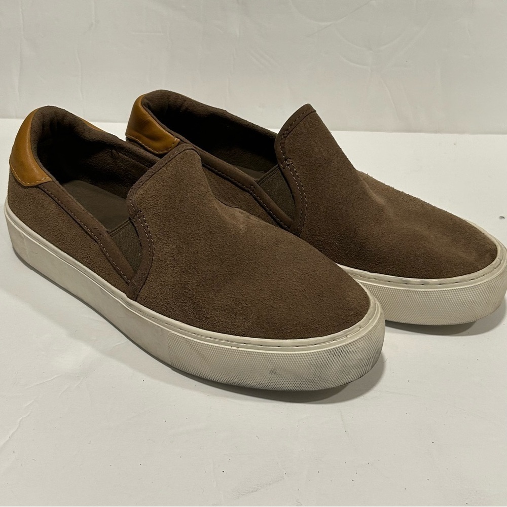UGG Women's Cahlvan Platform Sneakers, Size 8, Chestnut Suede, 1121613 - Picture 3 of 11